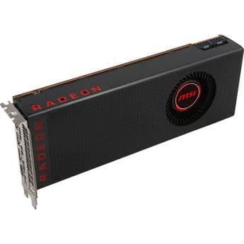MSI Radeon RX VEGA 56 Black / Red 8GB HBM2 Black / Red image