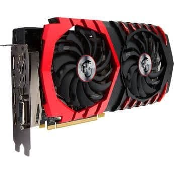 MSI GAMING X Radeon RX 480 8GB GDDR5 Black / Red main image