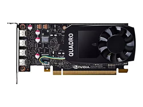 PNY VCQP1000-PB Quadro P1000 4GB GDDR5 Black image