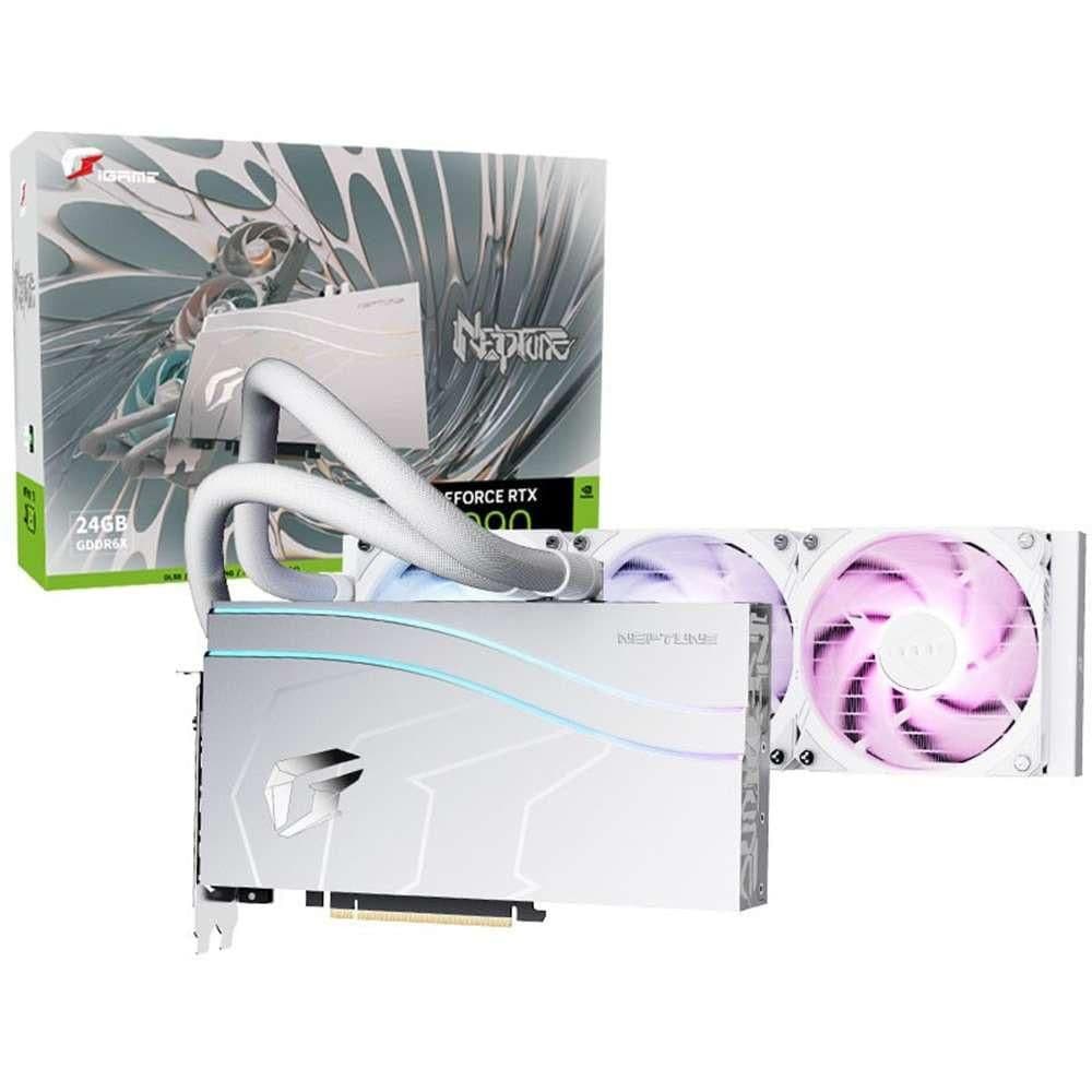 Colorful iGame Neptune OC-V GeForce RTX 4090 24GB GDDR6X Silver image