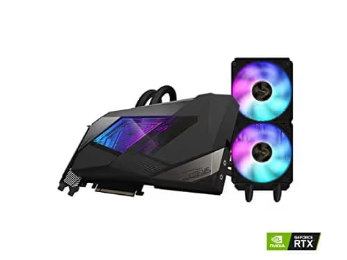 Gigabyte AORUS XTREME WATERFORCE GeForce RTX 3080 LHR 12GB GDDR6X Black image