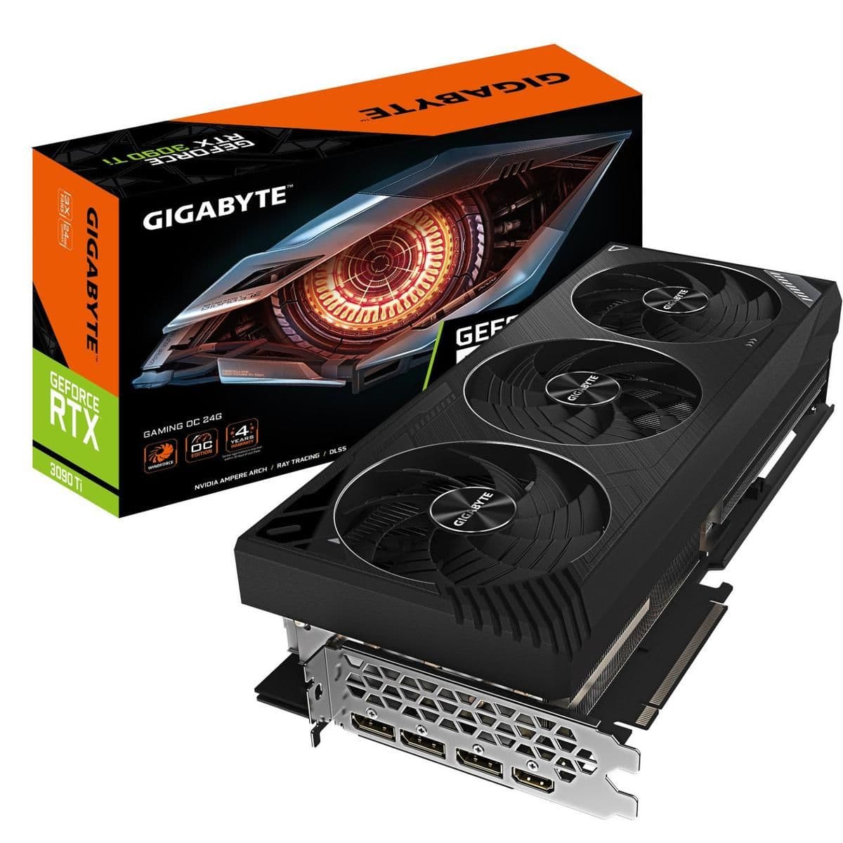 Gigabyte GAMING OC GeForce RTX 3090 Ti 24GB GDDR6X Black main image