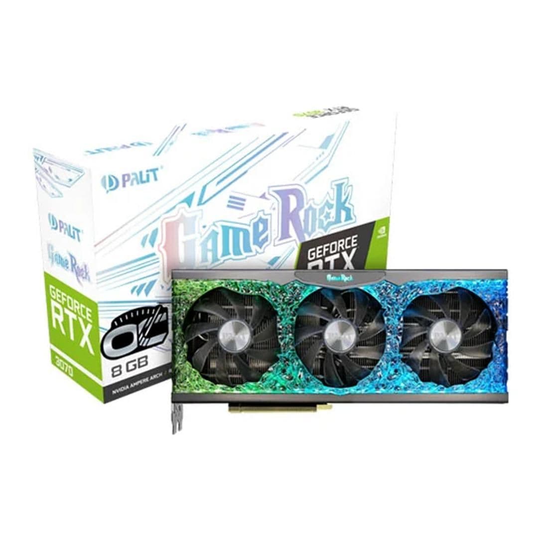 Palit GameRock OC GeForce RTX 3070 LHR 8 GB main image