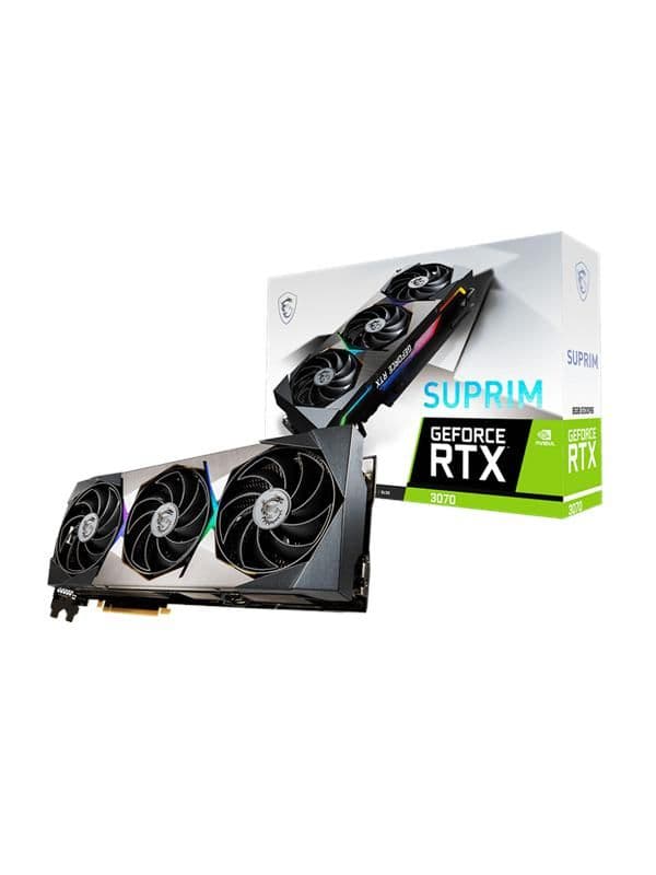 MSI GeForce RTX 3070 SUPRIM Black / Silver 8GB GDDR6 main image