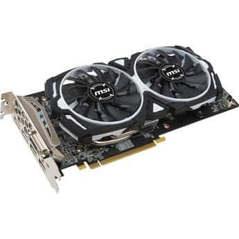 MSI ARMOR OC Radeon RX 480 4GB GDDR5 Black / White main image