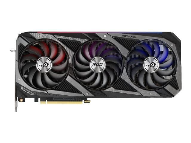 Asus ROG Strix Gaming GeForce RTX 3080 12GB LHR 12GB GDDR6X Black / Silver main image
