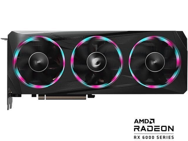 Gigabyte AORUS ELITE Radeon RX 6750 XT 12GB GDDR6 Black / Gray image