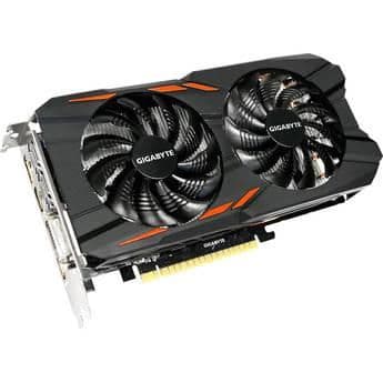 Gigabyte WINDFORCE OC GeForce GTX 1050 Ti 4GB GDDR5 Black / Orange main image