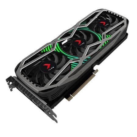 PNY GeForce RTX 3080 XLR8 Gaming REVEL EPIC-X RGB 10GB GDDR6X Gray / Black image