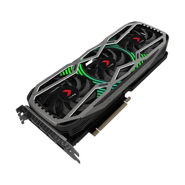 PNY GeForce RTX 3070 XLR8 Gaming REVEL EPIC-X RGB 8GB GDDR6 Black Silver image