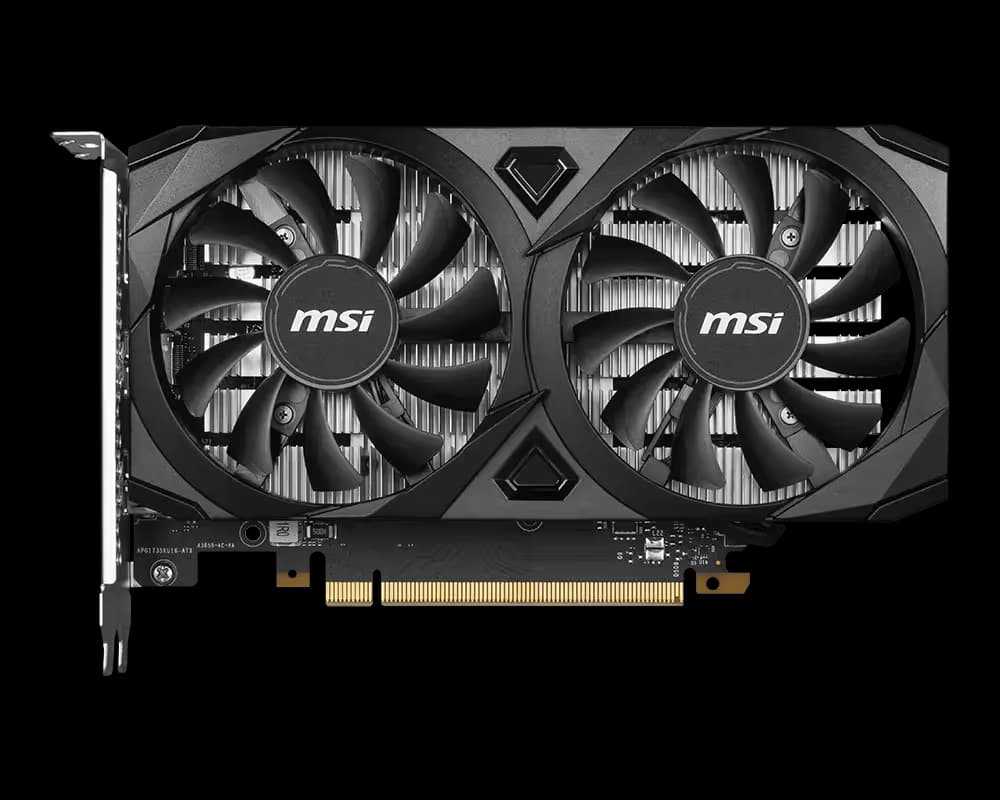 MSI GeForce RTX 3050 VENTUS 2X 6GB GDDR6 Black image