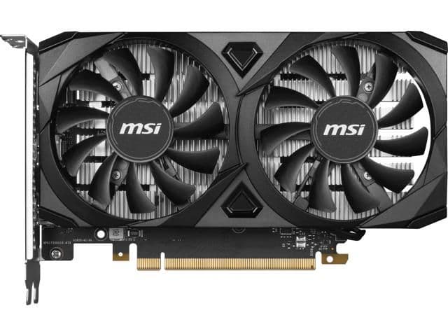 MSI GeForce RTX 3050 VENTUS 2X 6GB GDDR6 Black image