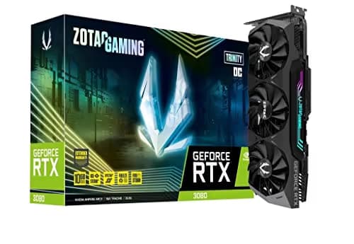 Zotac GAMING Trinity OC GeForce RTX 3080 10GB GDDR6X Black image