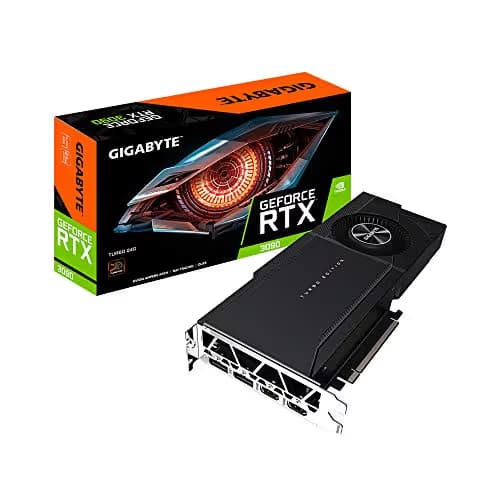 Gigabyte TURBO Black GeForce RTX 3090 24GB GDDR6X image