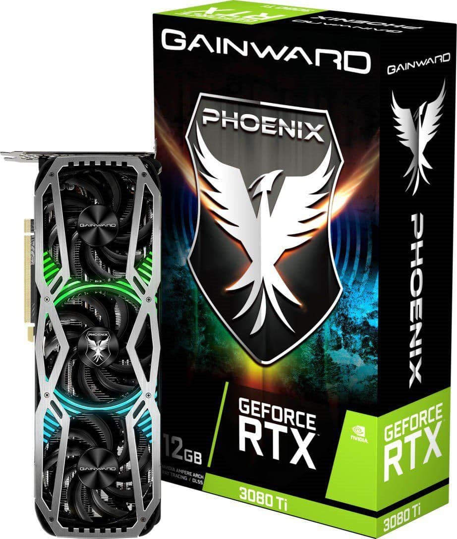 Gainward Phoenix GeForce RTX 3080 Ti 12GB GDDR6X Silver / Black main image