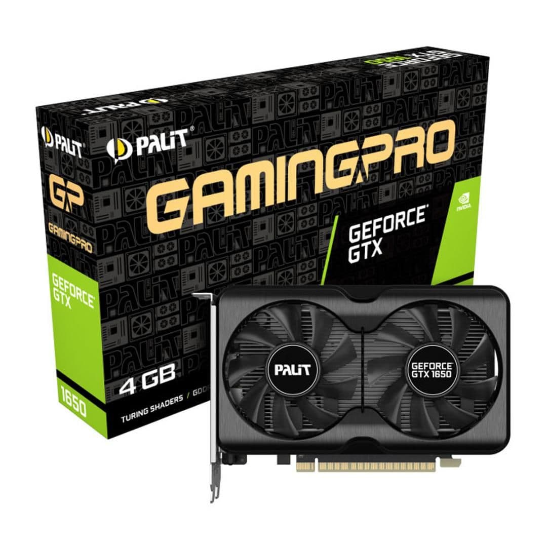 Palit GamingPro GeForce GTX 1650 G6 4GB GDDR6 Black image