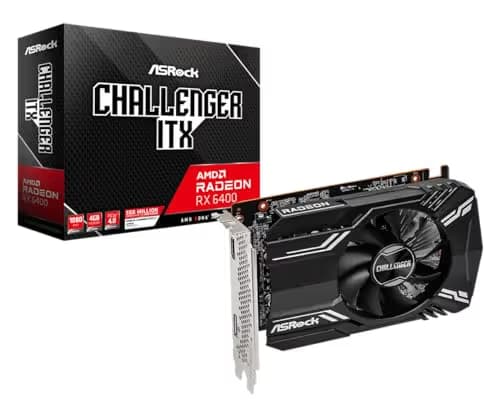 ASRock AMD Radeon RX 6400 Challenger ITX 4GB GDDR6 image