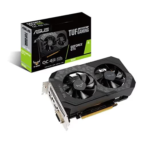 Asus TUF GAMING OC GeForce GTX 1650 G6 4GB GDDR6 Black image