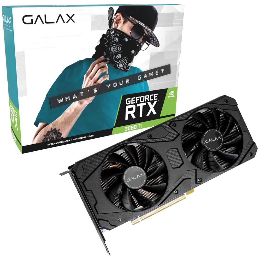 GALAX (1-click OC) GeForce RTX 3060 Ti 8GB GDDR6 Black main image