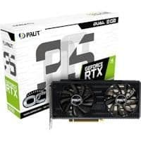 Palit Dual OC GeForce RTX 3050 8GB 8GB GDDR6 Black image