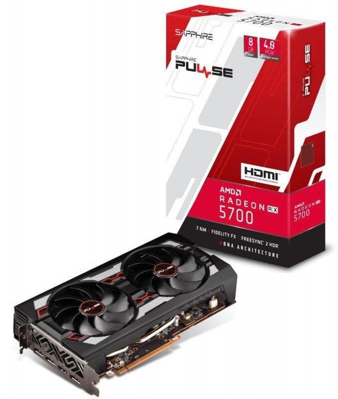 Sapphire PULSE Radeon RX 5700 8GB GDDR6 Black / Red image