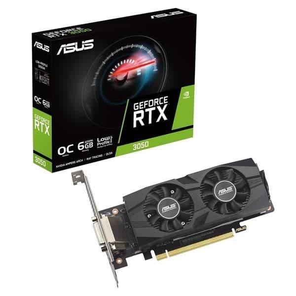 Asus LP BRK OC GeForce RTX 3050 6GB GDDR6 Black image
