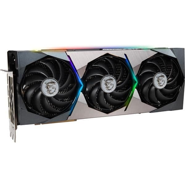 MSI SUPRIM X GeForce RTX 3090 Ti 24GB GDDR6X Silver / Black image