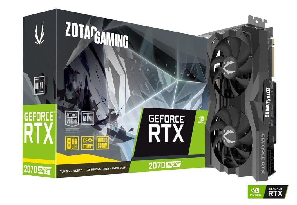 Zotac GeForce RTX 2070 SUPER MINI 8GB GDDR6 Black main image