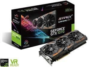 Asus STRIX GeForce GTX 1070 8GB GDDR5 Black main image