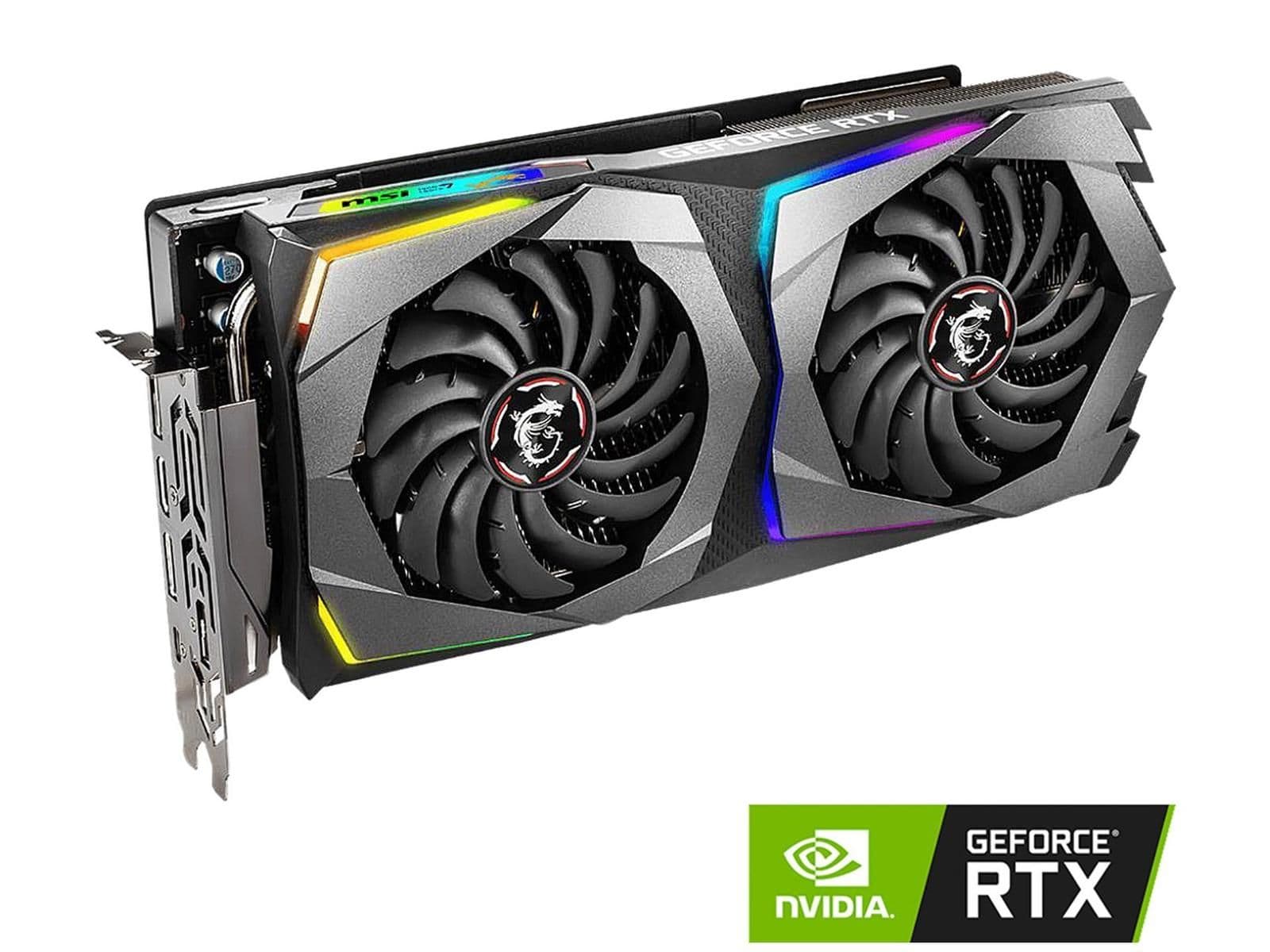 MSI GAMING GeForce RTX 2070 8GB GDDR6 Black main image