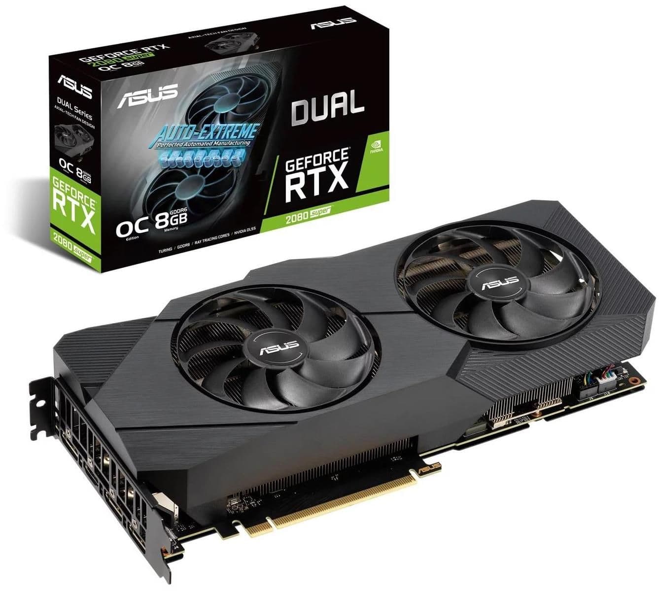 Asus DUAL EVO OC GeForce RTX 2080 SUPER 8GB GDDR6 Black image