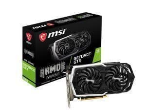 MSI ARMOR OC GeForce GTX 1660 6GB GDDR5 Black / White main image