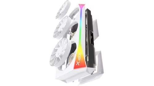 XFX Mercury OC Magnetic Air RGB Radeon RX 9070 XT 16GB GDDR6  image