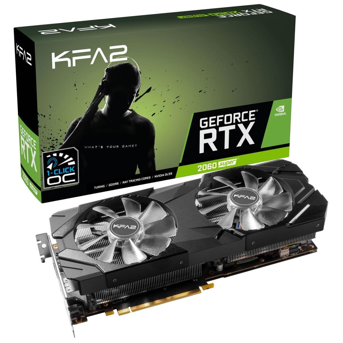 KFA2 EX GeForce RTX 2060 SUPER 8GB GDDR6 Black image