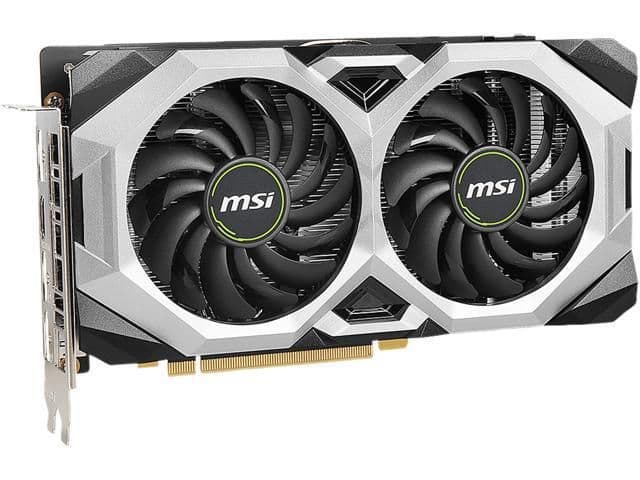 MSI VENTUS GP GeForce RTX 2070 8GB GDDR6 Silver / Black main image