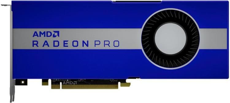 AMD 100-506085 Radeon Pro W5700 8GB GDDR6 Blue / Silver image