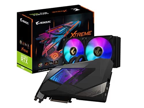 Gigabyte AORUS XTREME WATERFORCE GeForce RTX 3090 24GB GDDR6X Black main image