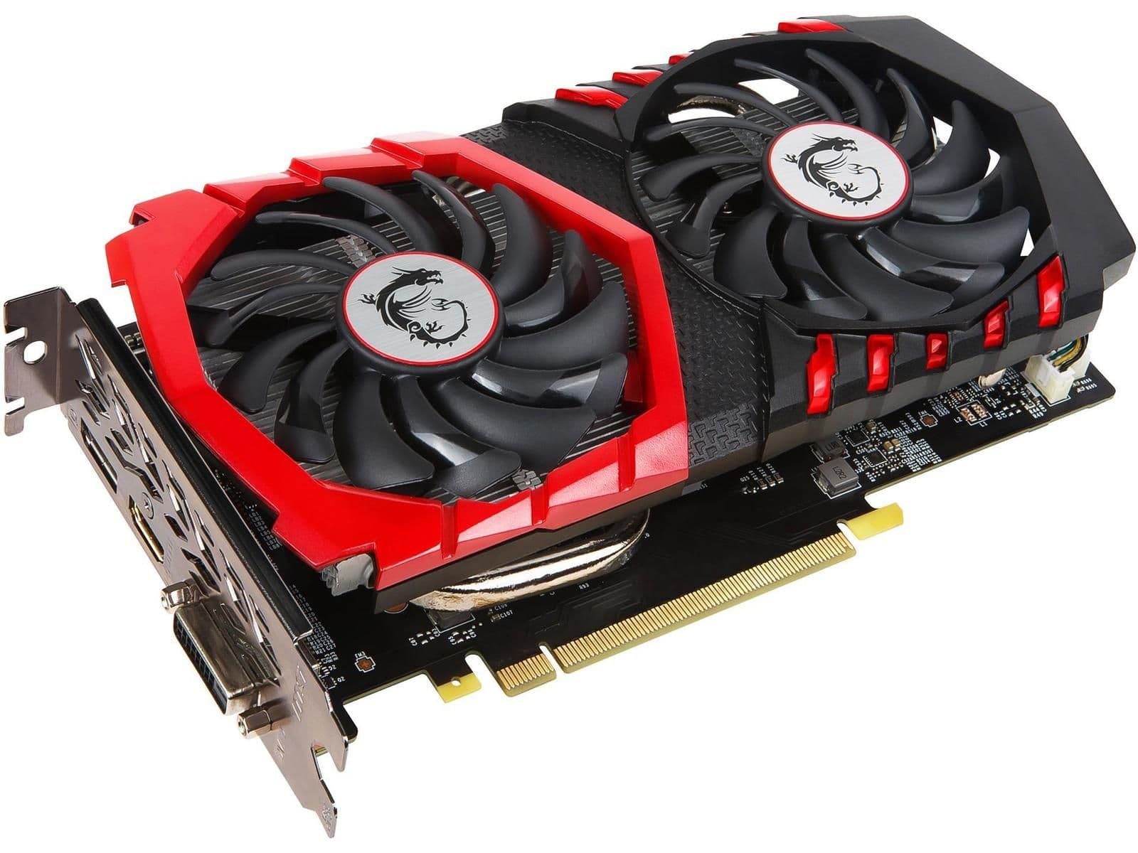 MSI GAMING GeForce GTX 1050 Ti 4GB GDDR5 Red / Black main image