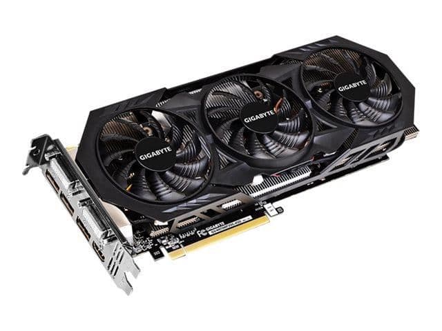 Gigabyte WINDFORCE 3X GeForce GTX 970 4GB GDDR5 Black main image
