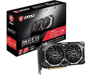 MSI MECH Radeon RX 5700 XT 8GB GDDR6 Black main image