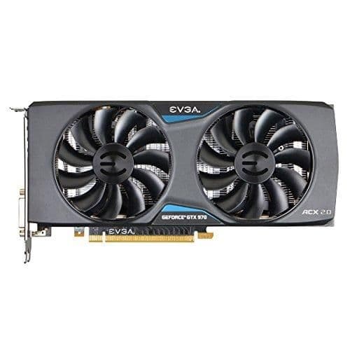 EVGA Superclocked ACX 2.0 GeForce GTX 970 4GB GDDR5 Black / Blue main image