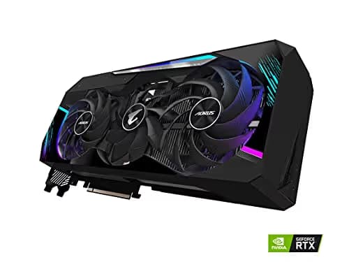 Gigabyte AORUS MASTER GeForce RTX 3080 Ti 12GB GDDR6X Black image