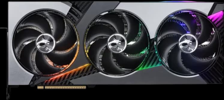 MSI VANGUARD SOC LAUNCH EDITION GeForce RTX 5070 Ti 16GB GDDR7 Black / Silver main image