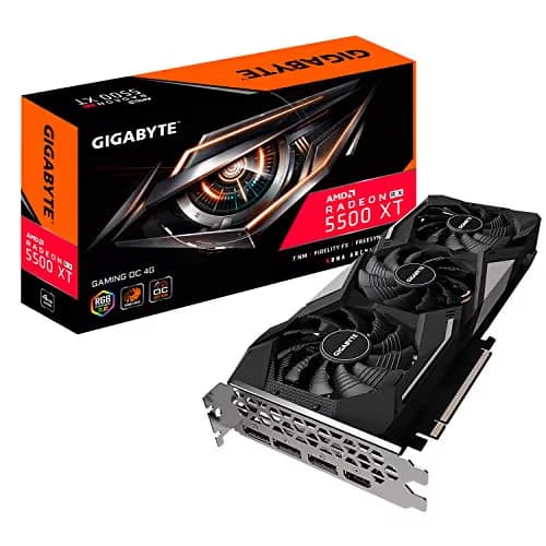 Gigabyte GAMING OC Radeon RX 5500 XT 4GB GDDR6 Black / Gray image