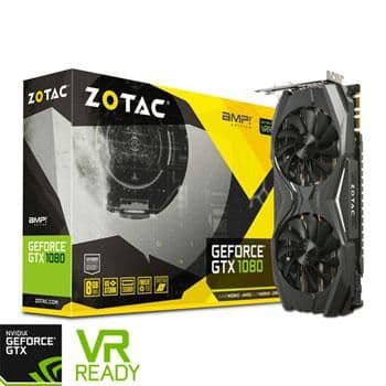 Zotac GeForce GTX 1080 AMP 8GB GDDR5X Black / Yellow image