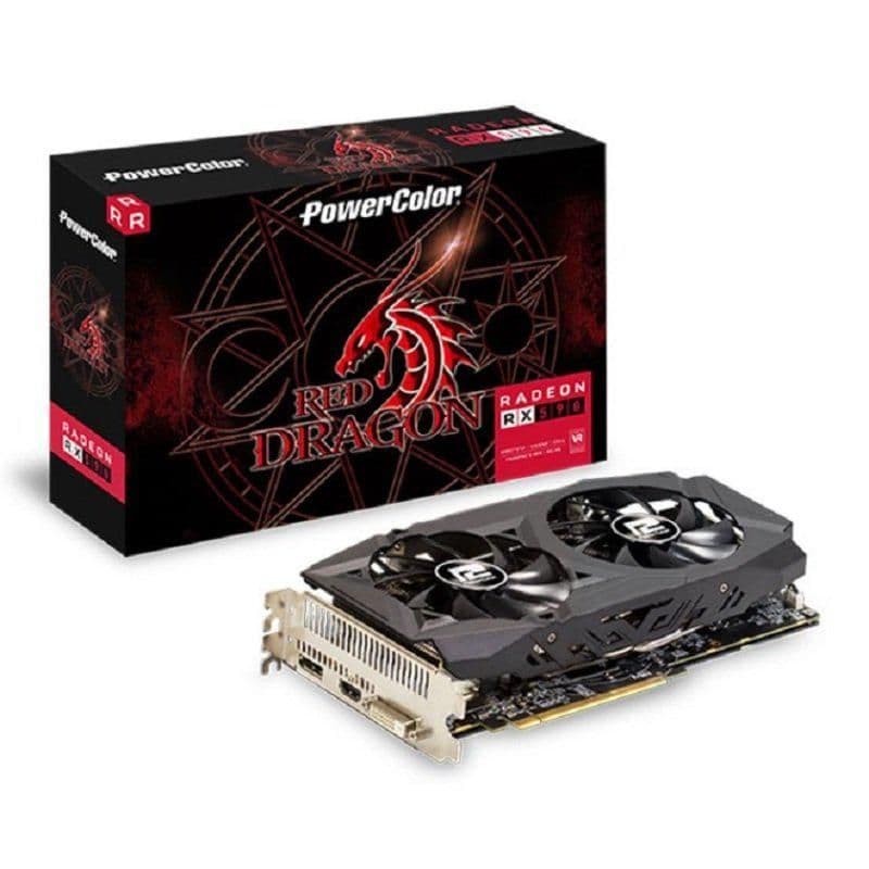 PowerColor Radeon RX 590 Red Dragon 8GB GDDR5 Black main image