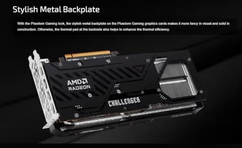 ASRock AMD Radeon RX 9070 Challenger 16GB image