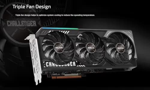 ASRock AMD Radeon RX 9070 Challenger 16GB image