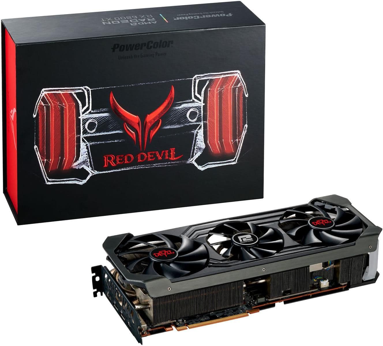 PowerColor Red Devil Limited Edition Radeon RX 6800 XT 16GB GDDR6 Black / Red image