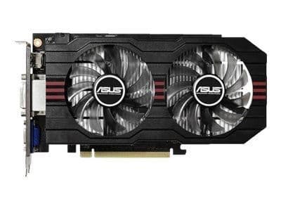 Asus GTX750TI-OC GeForce GTX 750 Ti 2GB GDDR5 Black / Red image
